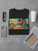 Elegant Motorcycle T-shirt -Porter Hastings Designs