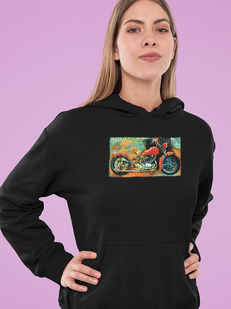 Elegant Motorcycle Hoodie -Porter Hastings Designs