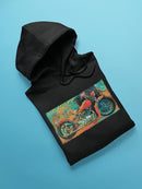 Elegant Motorcycle Hoodie -Porter Hastings Designs