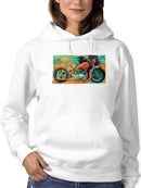 Elegant Motorcycle Hoodie -Porter Hastings Designs