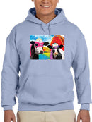 Super Cows Hoodie -Porter Hastings Designs