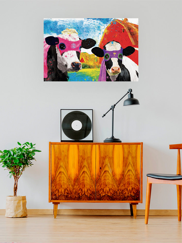 Super Cows Wall Art -Porter Hastings Designs