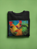 Elegant Roosters Hoodie -Porter Hastings Designs