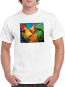 Elegant Roosters T-shirt -Porter Hastings Designs