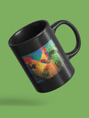 Elegant Roosters Mug -Porter Hastings Designs