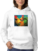 Elegant Roosters Hoodie -Porter Hastings Designs