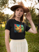 Elegant Roosters T-shirt -Porter Hastings Designs