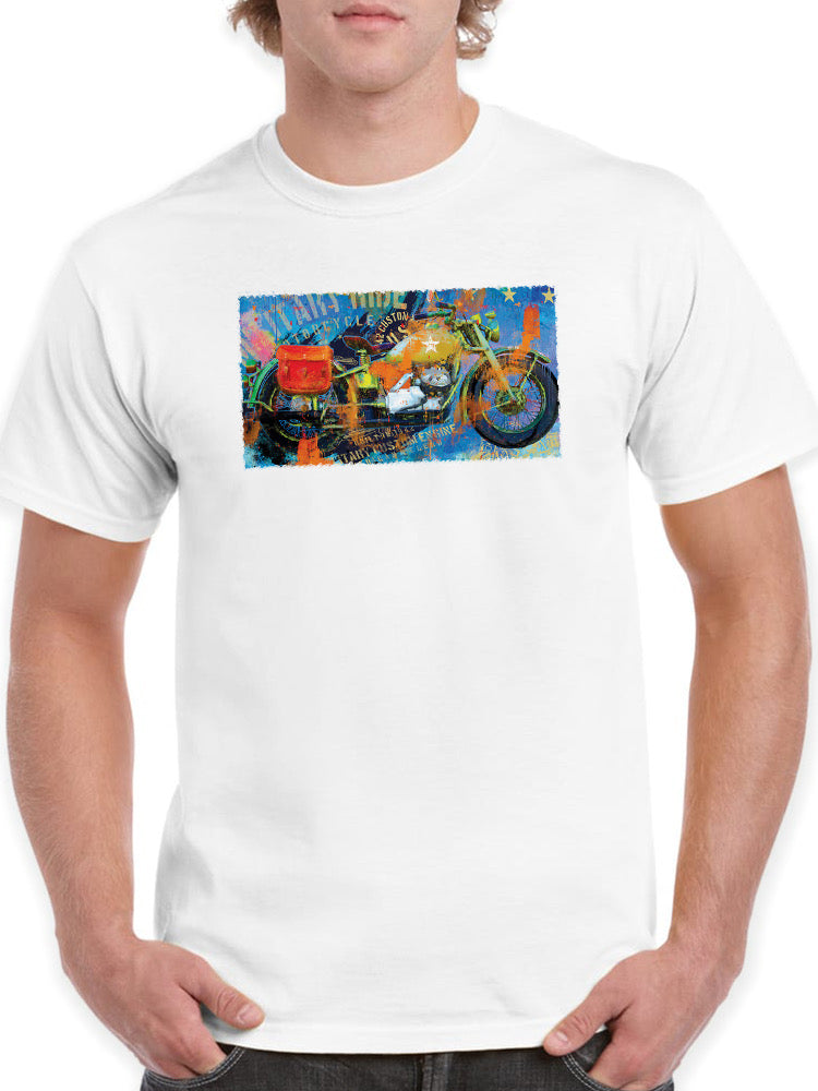 Military Ride Motorcycle T-shirt -Porter Hastings Designs