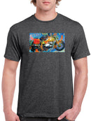 Military Ride Motorcycle T-shirt -Porter Hastings Designs