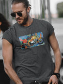 Military Ride Motorcycle T-shirt -Porter Hastings Designs