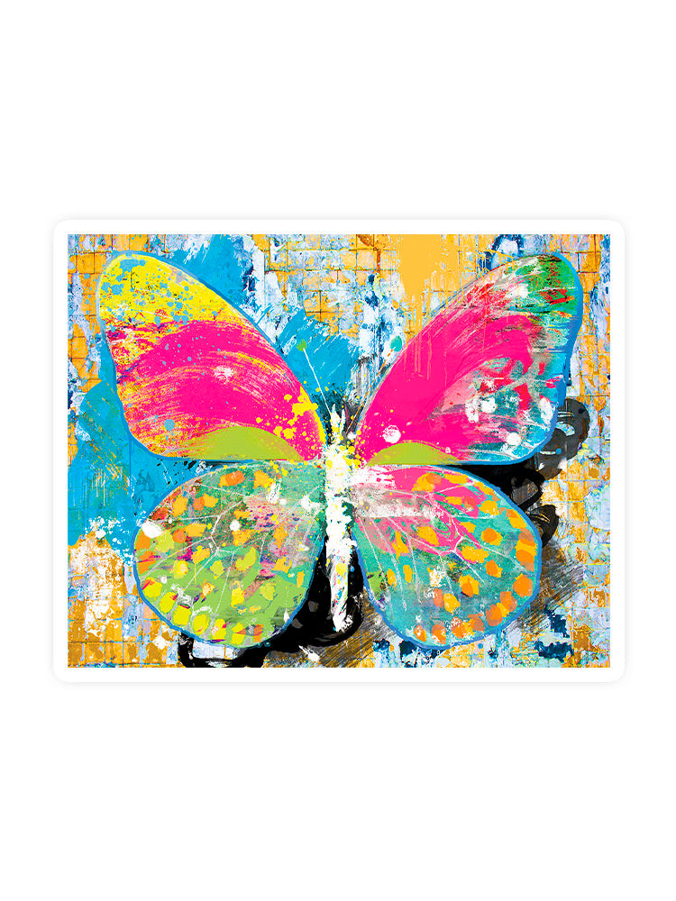 Sprayed Butterfly Sticker -Porter Hastings Designs