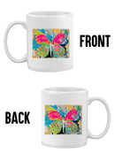 Sprayed Butterfly Mug -Porter Hastings Designs