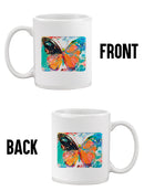 Sprayed Monarch Mug -Porter Hastings Designs