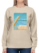 Beach Umbrella Sweatshirt -Porter Hastings Designs