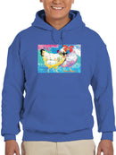 Elegant Chickens Hoodie -Porter Hastings Designs