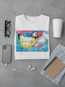 Elegant Chickens T-shirt -Porter Hastings Designs