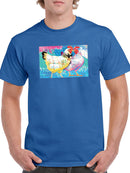 Elegant Chickens T-shirt -Porter Hastings Designs