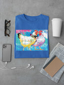 Elegant Chickens T-shirt -Porter Hastings Designs