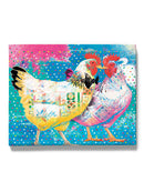 Elegant Chickens Wall Art -Porter Hastings Designs