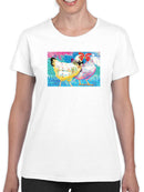 Elegant Chickens T-shirt -Porter Hastings Designs