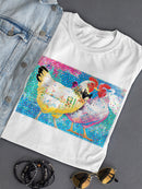 Elegant Chickens T-shirt -Porter Hastings Designs