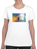 Lake City Portrait T-shirt -Porter Hastings Designs