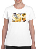 Graffiti Hearts T-shirt -Porter Hastings Designs