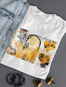 Graffiti Hearts T-shirt -Porter Hastings Designs