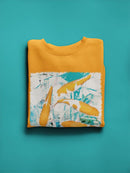 Urban Graffiti Fish Hoodie -Porter Hastings Designs