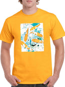 Urban Graffiti Fish T-shirt -Porter Hastings Designs