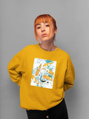 Urban Graffiti Fish Hoodie -Porter Hastings Designs