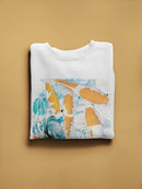 Graffiti Fish Hoodie -Porter Hastings Designs