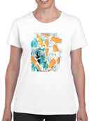Graffiti Fish T-shirt -Porter Hastings Designs