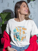 Graffiti Fish T-shirt -Porter Hastings Designs