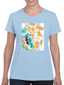 Graffiti Fish T-shirt -Porter Hastings Designs