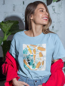 Graffiti Fish T-shirt -Porter Hastings Designs