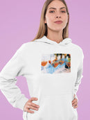 Wine Glasses Hoodie -Porter Hastings Designs