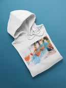 Wine Glasses Hoodie -Porter Hastings Designs