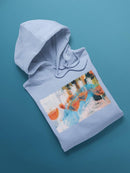 Wine Glasses Hoodie -Porter Hastings Designs