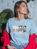 Wine Glasses T-shirt -Porter Hastings Designs