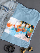 Wine Glasses T-shirt -Porter Hastings Designs