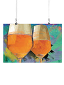 Two Wine Glasses Wall Art -Porter Hastings Designs