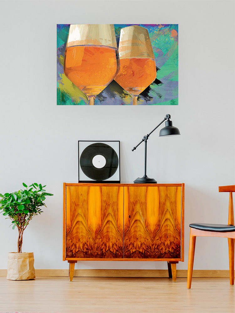 Two Wine Glasses Wall Art -Porter Hastings Designs