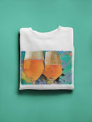 Two Wine Glasses Hoodie -Porter Hastings Designs