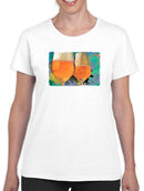 Two Wine Glasses T-shirt -Porter Hastings Designs