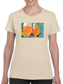 Two Wine Glasses T-shirt -Porter Hastings Designs