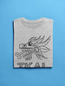 Ikal Serpent Head. Tee Men's -Ikal Designs