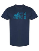 Ikal Text And Serpent Tee Men's -Ikal Designs