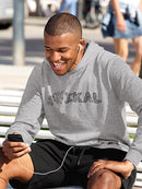 A Serpent Head With Ikal Hoodie Men's -Ikal Designs