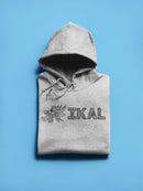 A Serpent Head With Ikal Hoodie Men's -Ikal Designs